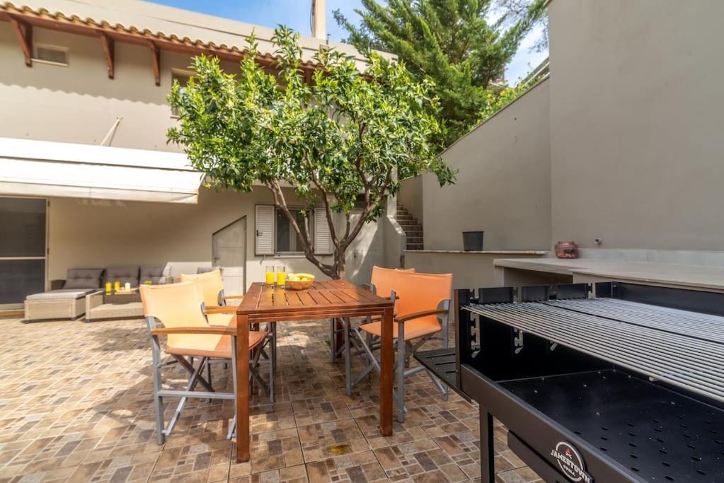 Citrea Stylish House With Garden Near Beach イラクリオン エクステリア 写真
